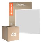 Opakowanie 4x Ledvance LED Panel Kompaktowy Aluminium Valkoinen 33W 3630lm - 840 Zimna Biel | 60x60cm