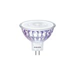 Philips Master Value LED Spot GU5.3 MR16 5.8W 450lm 60D - 927 Bardzo Ciepła Biel | Najlepsze renderowanie kolorów - Ściemnianie - Zamienne 35W