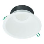 Philips LED Downlight Coreline DN142B Aluminium Valkoinen 19.2W 2300lm 60D - 840 Zimna Biel | Aukko 200mm - IP54 - Valkoinen Reflektor
