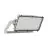 Ledvance LED Iluminacja Max Radial 25 Aluminium Szary 600W 76000lm 25D - 830 Ciepła Biel | IP66 - Symetryczny
