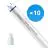 Opakowanie 10x Philips Rura LED T8 MASTER (EM/Mains) High Output 8W 1050lm - 865 Światło dzienne | 60cm - Zamienne 18W