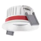 Ledvance LED Spot Fire Rated Aluminium Valkoinen 8W 680lm 36D - 930 Ciepła Biel | Aukko 68mm - IP65 - Najlepsze renderowanie kolorów - Ściemnianie