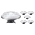 Opakowanie 6x Philips MASTER LED Spot G53 AR111 14.8W 875lm 45D - 927 Bardzo Ciepła Biel | Najlepsze renderowanie kolorów - Ściemnianie - Zamienne 75W