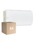 Opakowanie 5x Philips LED Bezpieczeństwo Ledinaire WL055V Valkoinen 6W 600lm - 830 Ciepła Biel | 374x150mm - IP65