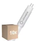 Opakowanie 10x Ledvance Rura LED T5 AC Mains P Mains (AC) High Output 18W 2550lm - 830 Ciepła Biel | 85cm - Zamienne 39W